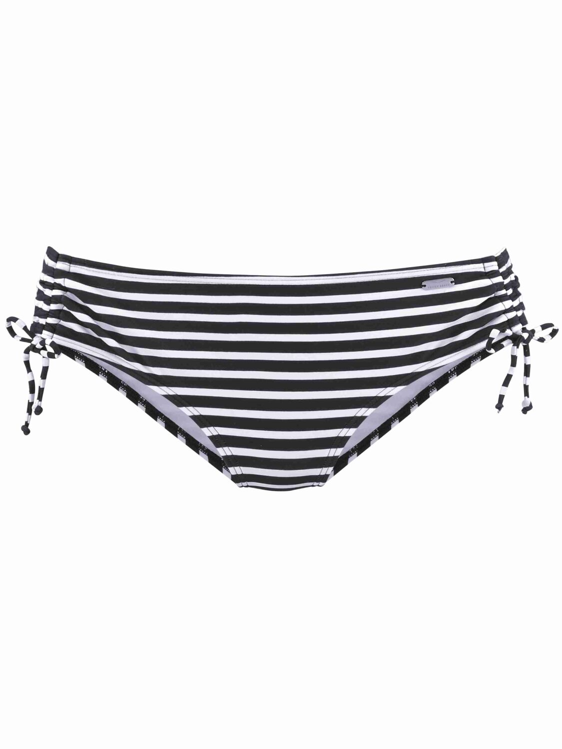 LASCANA Bikinislip regulierbar Summer Farbe Black-White