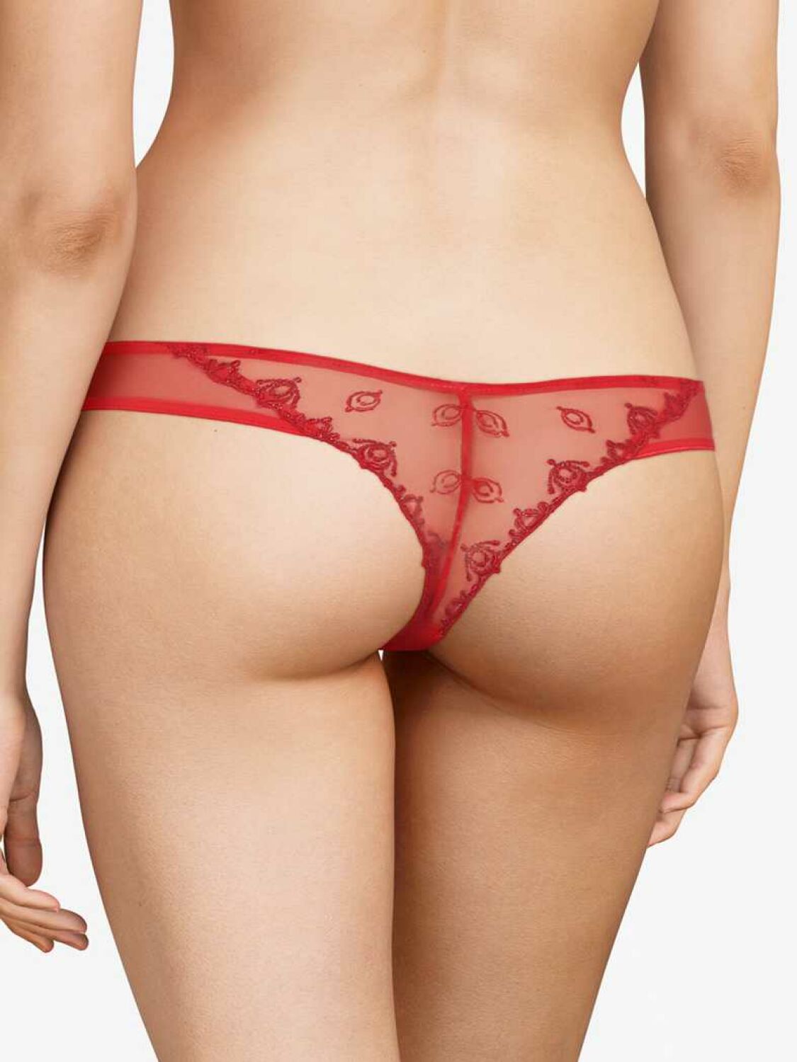 Chantelle Tanga Champs Elysees Farbe Rouge Poison