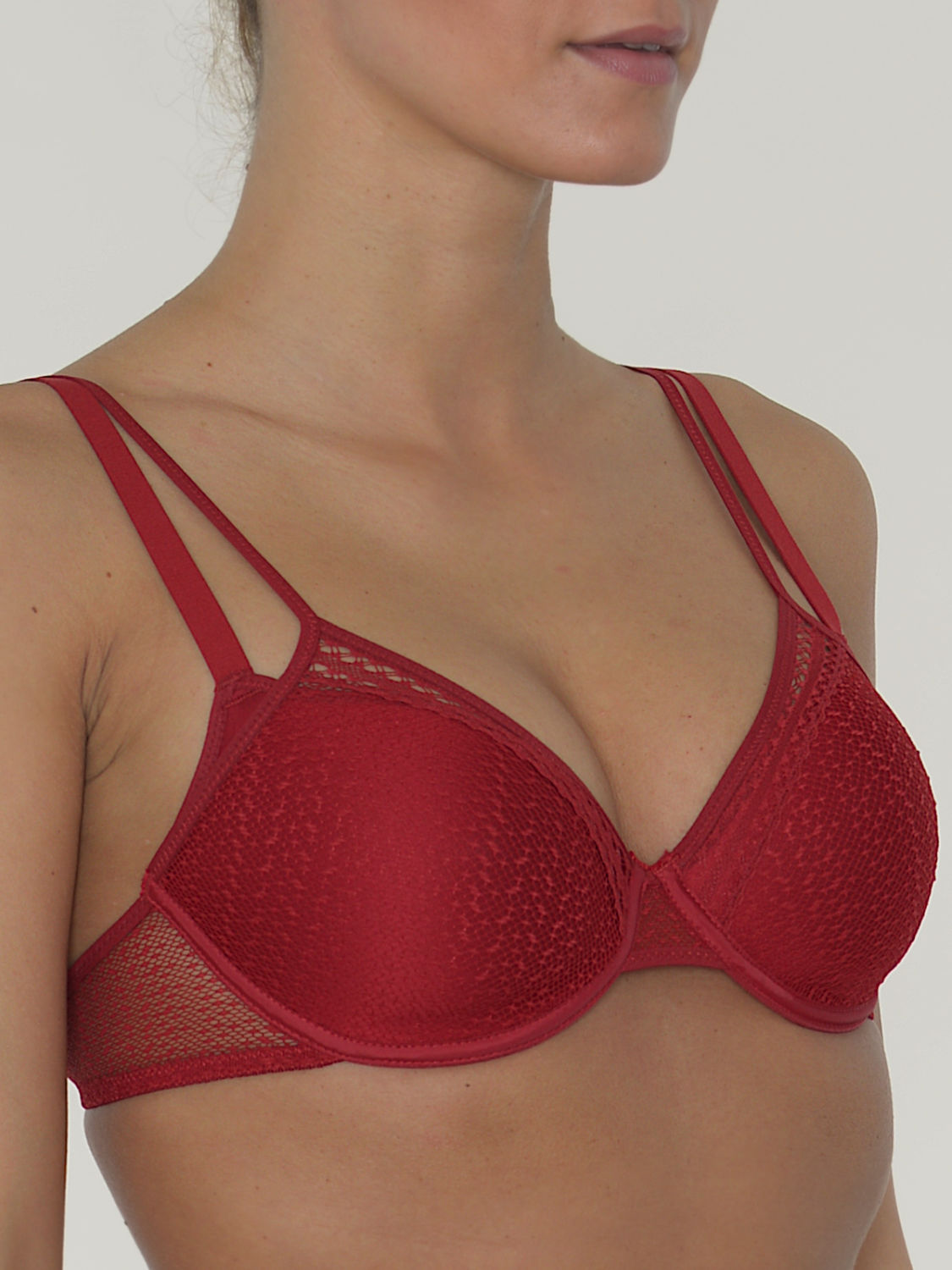 Passionata Spacer-BH Fall in Love Farbe Rouge Passion