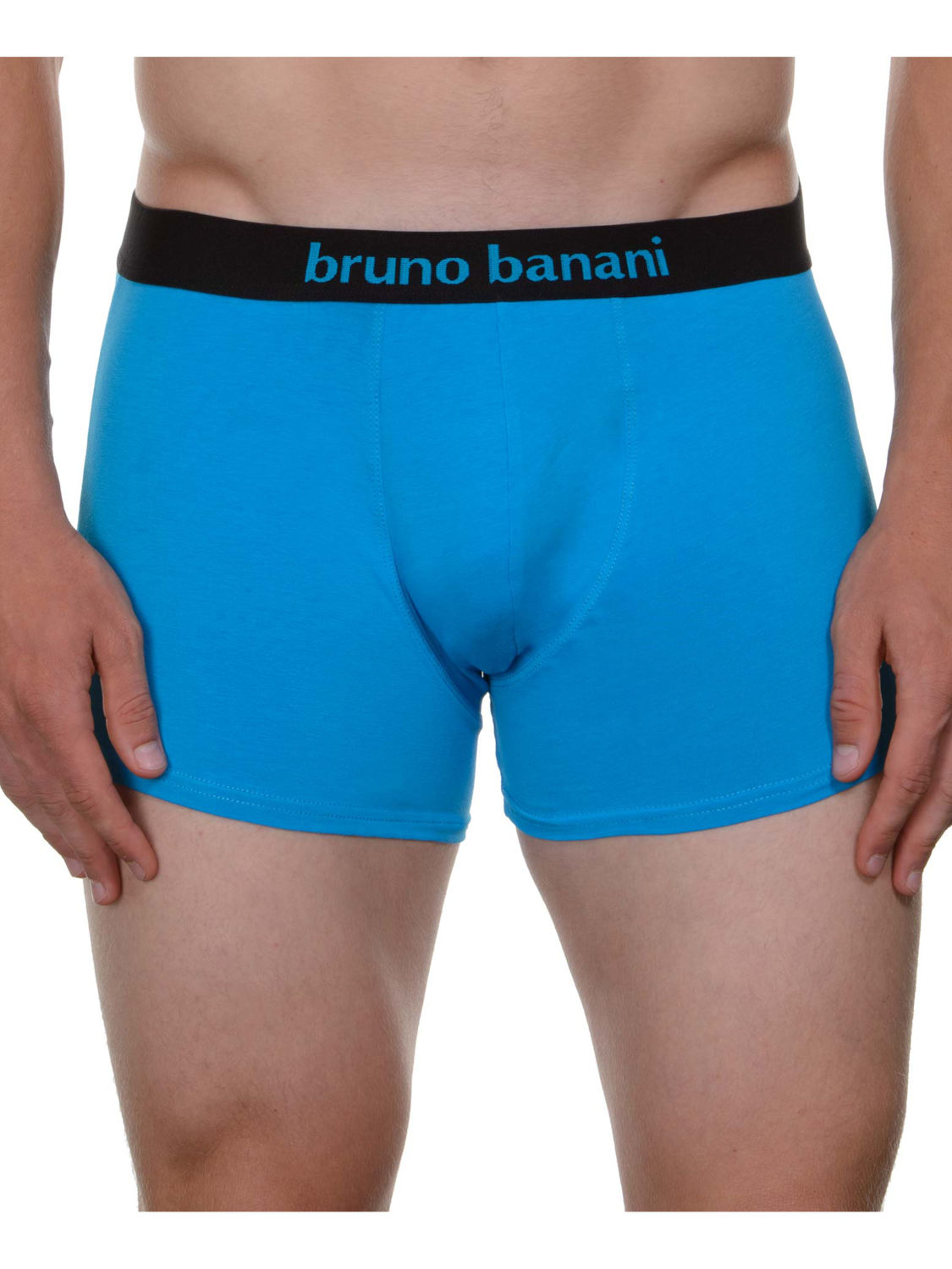 Bruno Banani Flowing 2Pack Short blau/schwarz