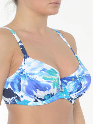  Fantasie Swim Capri Bügel-Bikinioberteil blau-weiss