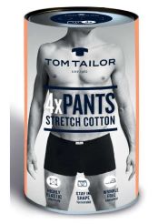  Tom Tailor 4er Pack Short Farbe Schwarz-Uni